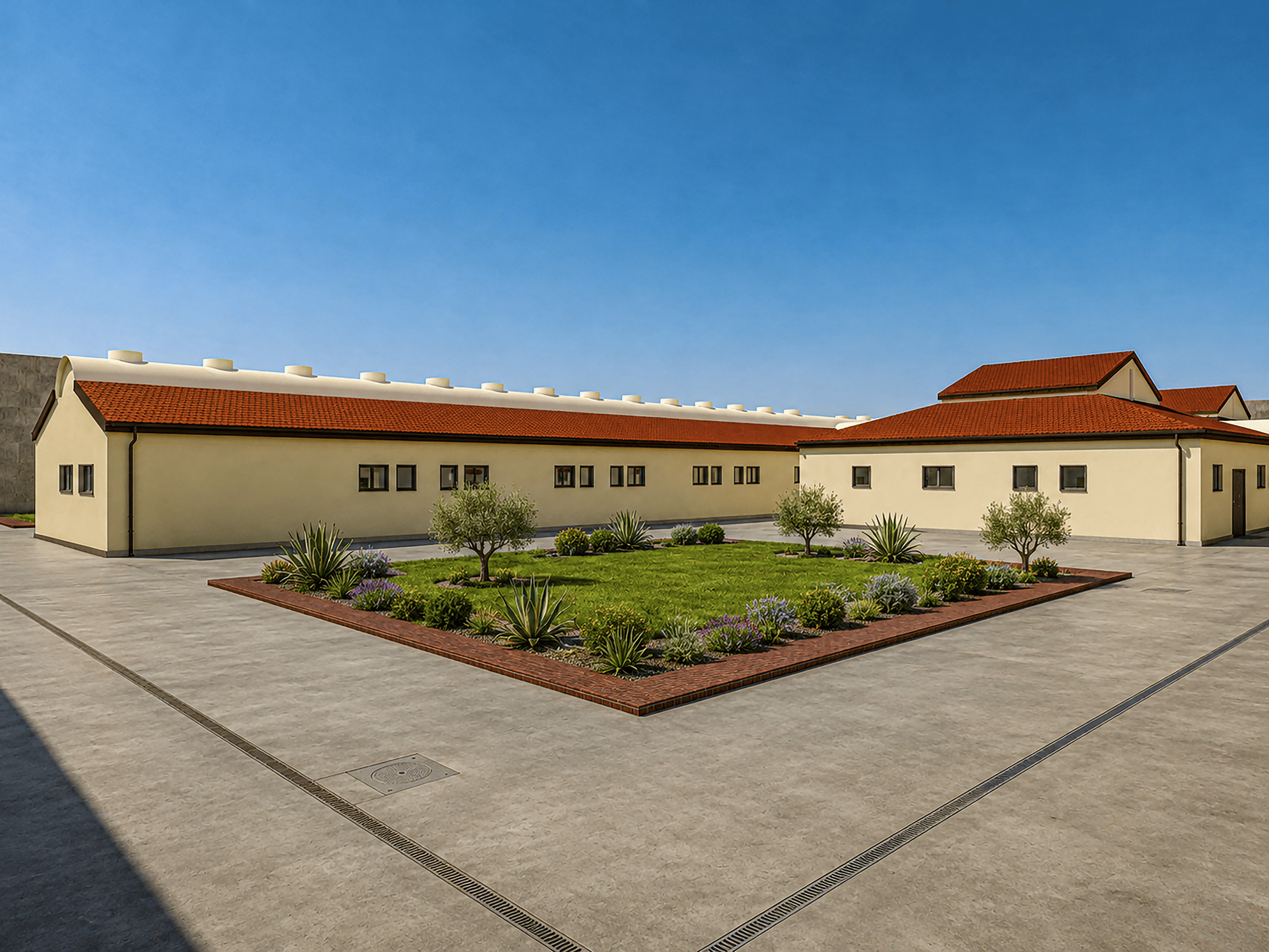 render esterno ex carcere